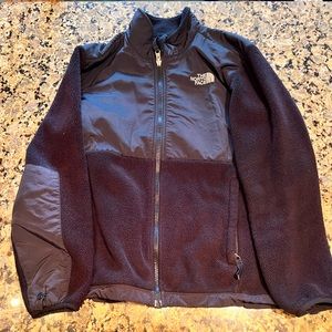 The north face fleece jacket girls size large